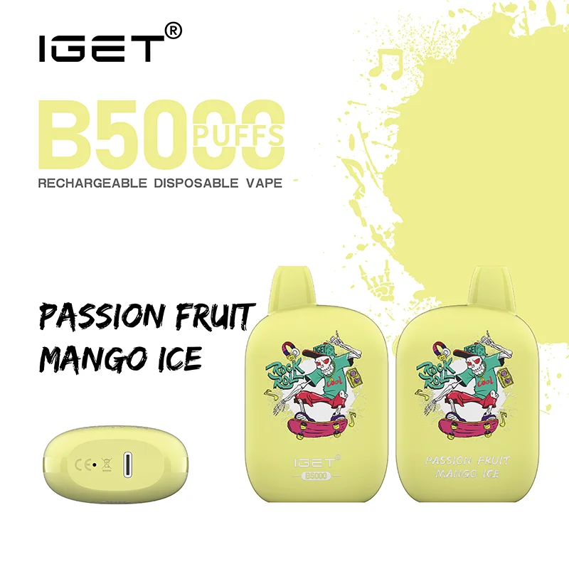 IGET B5000 - Passion Fruit Mango Ice | IGET Vape Online IGET B5000 - Passion Fruit Mango Ice | IGET Vape Online