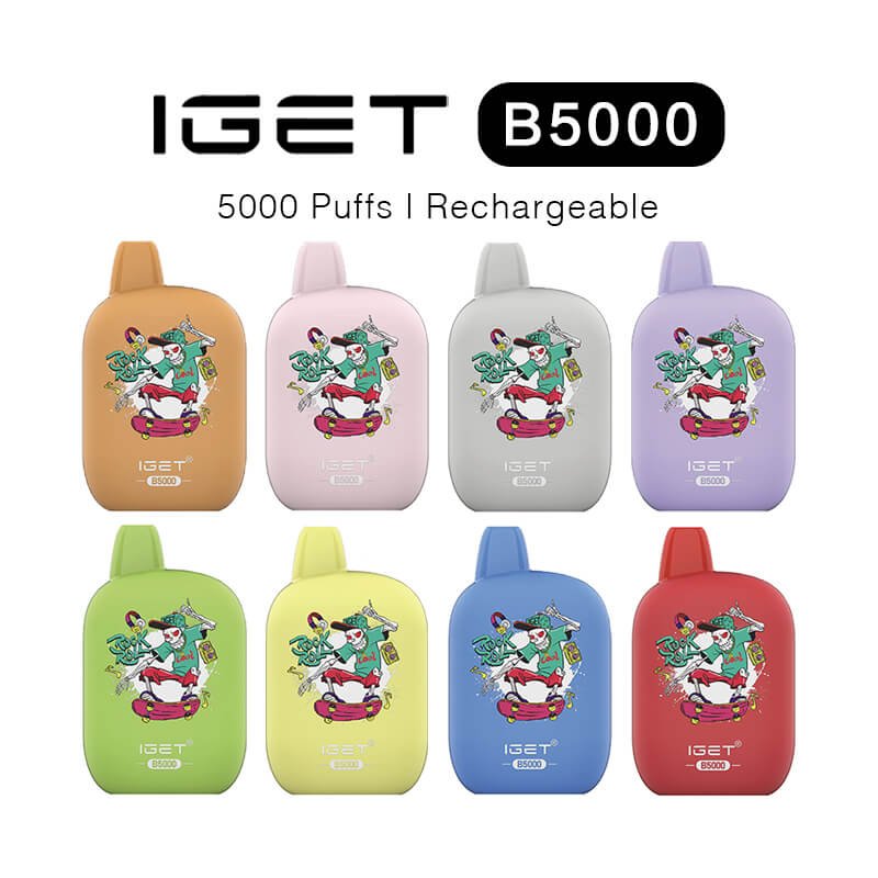 IGET B5000 Rechargeable Vape - IGET Vape Online IGET B5000 Rechargeable Vape - IGET Vape Online