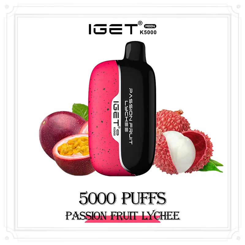 Passion Fruit Lychee - IGET Moon Vapes | Up To 5000 Puffs Passion Fruit Lychee - IGET Moon Vapes | Up To 5000 Puffs