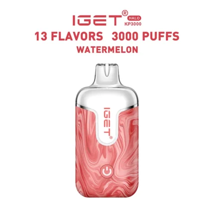 Watermelon - IGET Halo Vape Kit 3000 Puffs - IGET Vape Shop