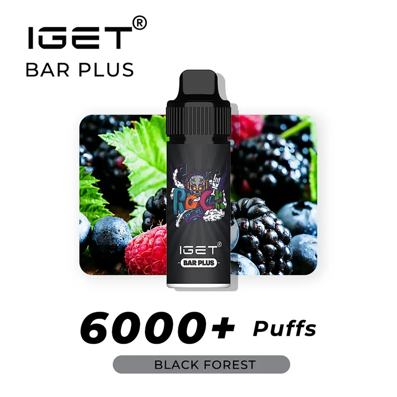 IGET Bar Plus 6000 Puffs - Black Forest | New Arrival IGET Bar Plus 6000 Puffs - Black Forest | New Arrival